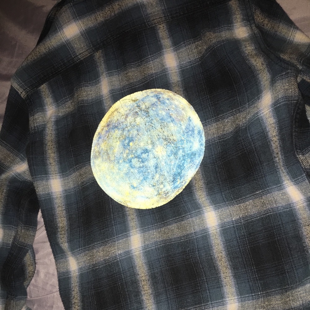 Blue Mars Plaid Long Sleeve